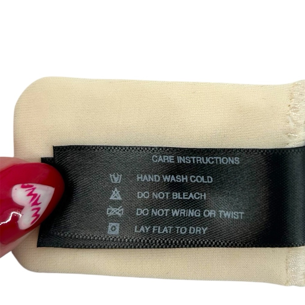 NWT PEPPER Limitless Wirefree Bra in White Smoke Size Large NEW - Picture 11 of 11